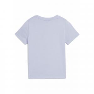 Dziecięca koszulka ESS z logo No. 1 PUMA Cool Weather Blue