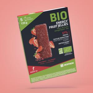 Energetyczna galaretka owocowa Bio Aptonia truskawkowo-żurawinowa 5x25 g