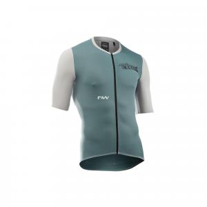 Koszulka rowerowa mtb gravel NORTHWAVE Essence Evo Jersey UPF50 zielony