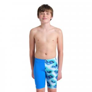 Spodenki treningowe pływackie chłopięce Logo Graphic Swim Jammer