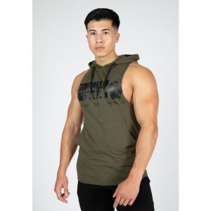 Bezrękawnik fitness męski Gorilla Wear Rogers Hooded Tank Top z kapturem