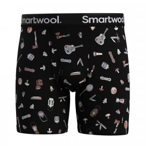 Bokserki termoaktywne męskie Smartwool Merino Print Boxer Brief