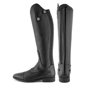 Buty jeździeckie ze skóry ze sznurowaniem na zwykłą łydkę