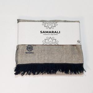 Ręcznie wykonany bawełniany koc do jogi Samarali