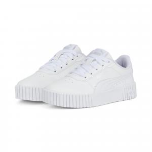 Dziecięce sneakersy Carina 2.0 PUMA White Silver Gray