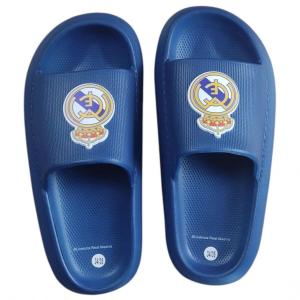 Real Madryt klapki junior beach pool flip flops blue EVA granatowe