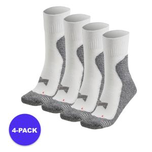 Skarpety sportowe średniej wysokości unisex 4 pary