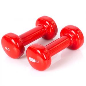 Hantle winylowe Profit czerwone 2x1 kg