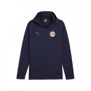 Męska kurtka z kapturem Casuals FC Red Bull Salzburg PUMA Navy Red Blue