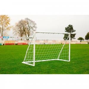 Para bramek - 2,4 m x 1,5 m - PVC - Biały