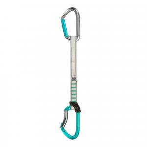 Ekspres wspinaczkowy Salto Set NY 22 cm - titanium/acquamarine