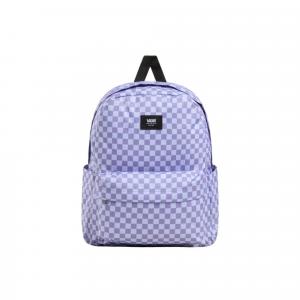 Plecak szkolny Vans Old Skool Check 22L Purple Haze Kratka VN000H4X6PH1