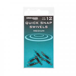 Łącznik do przyponów Drennan Quick Snap Swivels 6 szt.