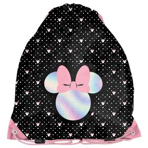 Młodzieżowy worek na buty do szkoły PASO x Minnie Mouse Holo DM23VV-712