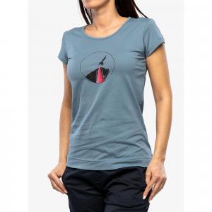 Koszulka bawełniana damska Ocun Classic T Organic Rainbow Rocket