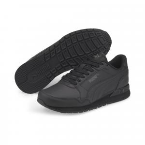 Młodzieżowe skórzane buty sportowe ST Runner v3 PUMA Black