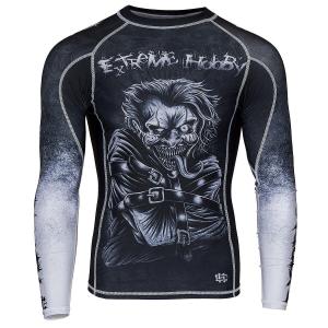 Koszulka sportowa męska Rashguard do MMA EXTREME HOBBY PSYCHO CLOWN