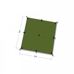 Outdoorowy DD Hammocks Tarp 2x2 - Olive Green