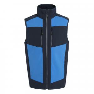 Ocieplana Męska Blok Kolorystyczny Softshell