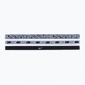 Opaska tenisowa na głowę Nike Printed Headbands x 3