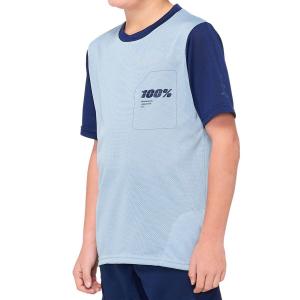 Koszulka rowerowa dziecięca 100% Ridecamp Youth Jersey SS