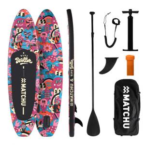 YEYE WELLER x MATCHU - Deska SUP pneumatyczna - Limited Art Collection