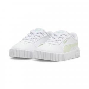 Niemowlęce sneakersy Carina 2.0 AC PUMA White Green Illusion Pure