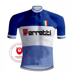 Vintage Ferretti - Redted Cycling Jersey