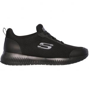 Obuwie Sportowe Damskie Skechers Work: Squad SR Biały
