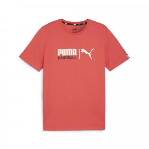 Męska koszulka do piłki ręcznej PUMA Active Red Sugared Almond Beige