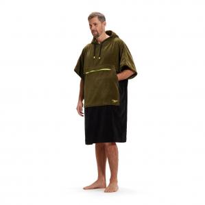 Poncho ręcznik kąpielowy z kapturem bawełniany plażowe Speedo Swim