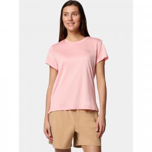 Koszulka techniczna damska Columbia BlueVista Hill Short Sleeve Crew