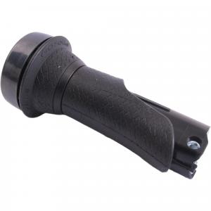 Klamka Lewa Basic 100Mm Z Dzwonkiem Obrotowym - Czarna
