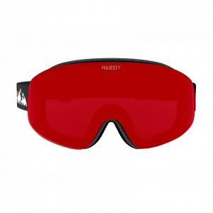 Gogle MAJESTY The Force Arc black / XENON HD rose revo + XENON HD red garnet