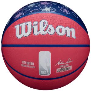 Piłka do koszykówki Wilson NBA Team City Collector rozmiar 7