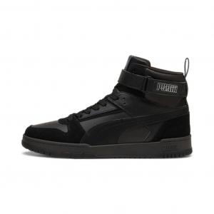 Sneakersy męskie Puma RBD Game SD wysokie za kostkę szare (397551-03)