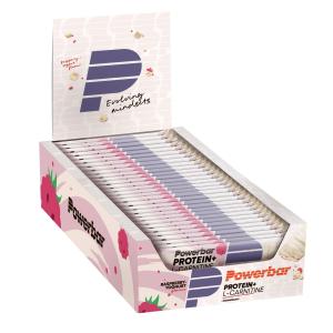 Powerbar Protein Plus + L-Carnitine Bar (30x35g) Raspberry Yoghurt - Riegel