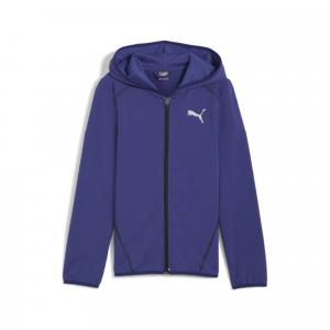 Młodzieżowa rozpinana bluza z kapturem ACTIVE SPORTS PUMA Lapis Lazuli Blue