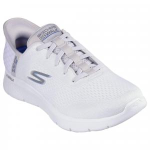 Męskie GO WALK FLEX NEW WORLD Slip-On Biały / szary