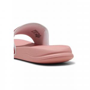 Damskie klapki Popcat 20 Idylle PUMA White For All Time Red Pink Fruit