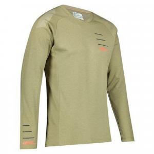 Koszulka rowerowa MTB męska Leatt AllMtn 5.0 V22 Dune z długim rękawem