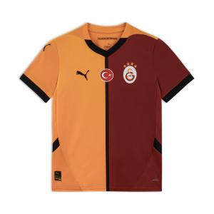 Młodzieżowa koszulka domowa Galatasaray SK 24/25 PUMA Red Rhythm Intense Orange