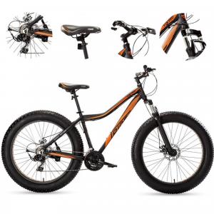 Rower górski fatbike Triad z grubymi oponami 26 cali