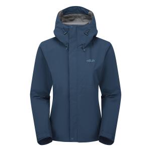 Kurtka przeciwdeszczowa damska Rab Women's Downpour Jacket z kapturem