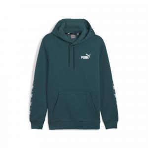 Męska bluza z kapturem Essentials+ Tape PUMA Cold Green