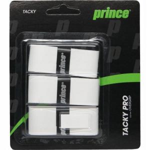 Owijka tenisowa wierzchnia biała Prince Tacky Pro 3P - 3 szt.