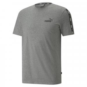 Męska koszulka Essentials+ Tape PUMA Medium Gray Heather