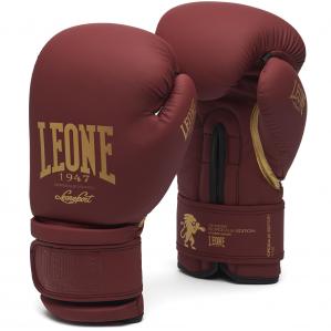 Rękawice bokserskie męskie Leone1947 Bordeaux Edition
