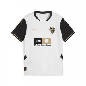 Młodzieżowa koszulka domowa Valencia CF 24/25 PUMA White Black