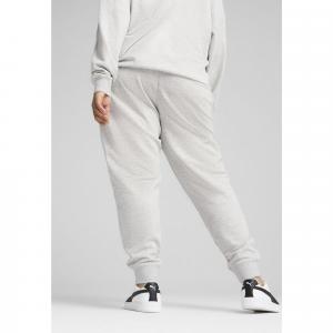 Damskie spodnie dresowe z małym logo No.1 ESS PUMA Light Gray Heather